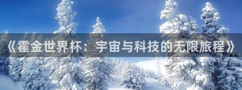 2026世界杯对阵图:《霍金世界杯:宇宙与科技的无限旅程》